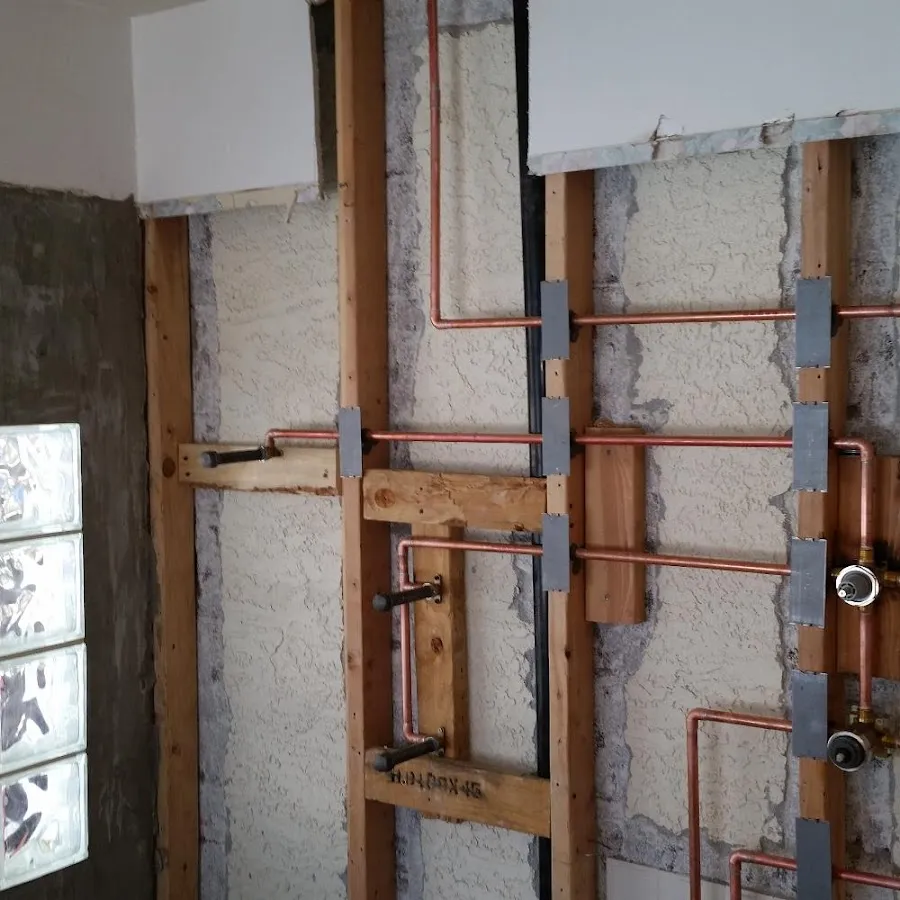 Copper pipe installation for Burst Pipe Repair in Hartford
